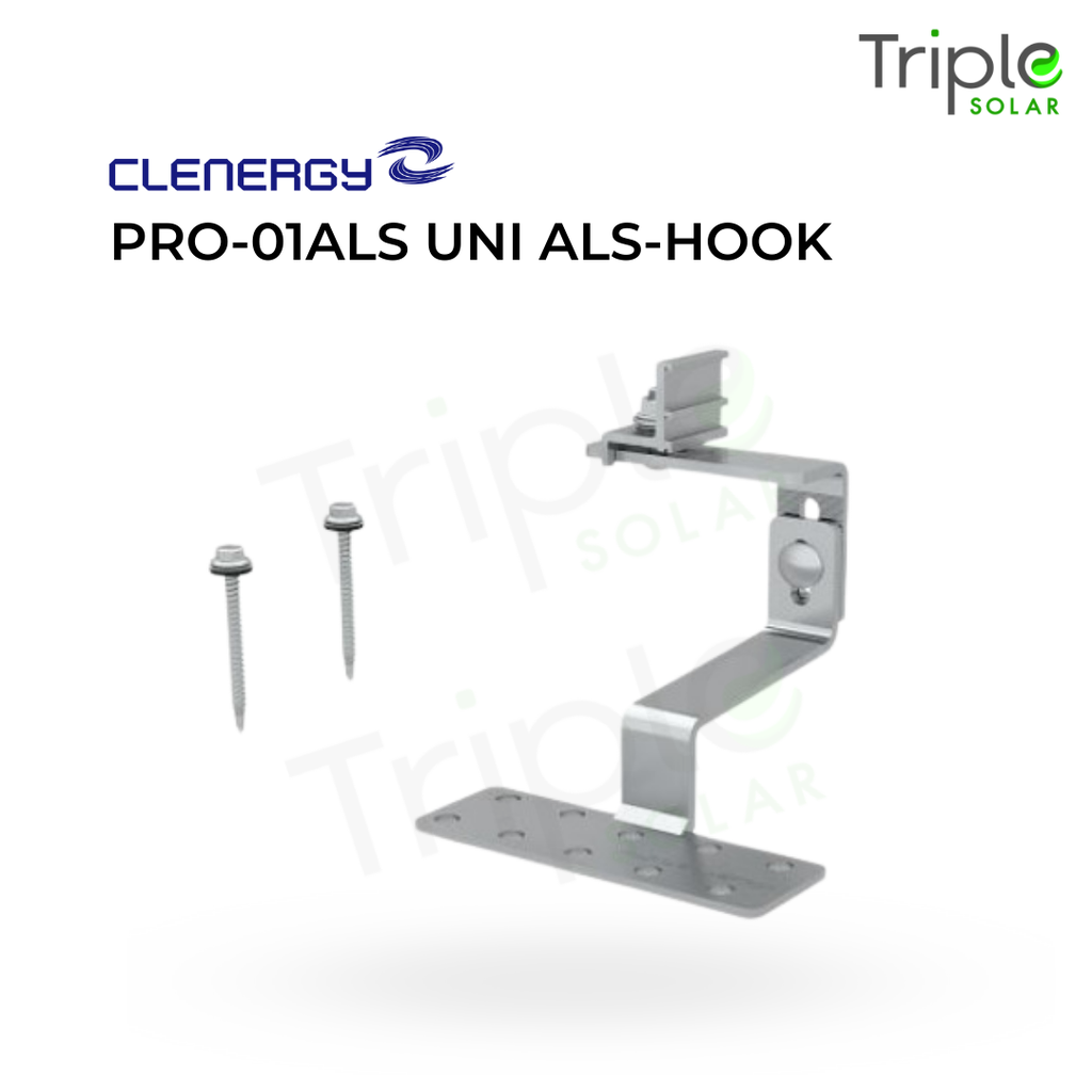 Clenergy SolarRoof Pro Universal Roof Hook Landscape ER-I-PRO/01A/LS