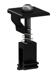 Clenergy Ground Mount End Clamp - Black (ER-EC-W30/L50/B)