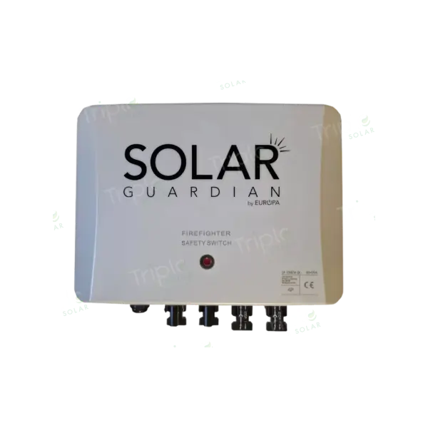 Europa Solar Guardian Rapid Shutdown Switch, 38A, 1500VDC, IP66, 4Pole/2String