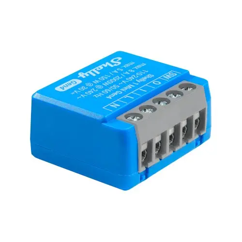 Shelly Mini 1 Gen4 WiFi & Zigbee Operated Smart Relay