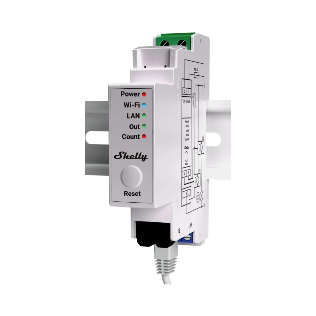 Shelly Pro EM-50 Energy Meter with Contactor Control