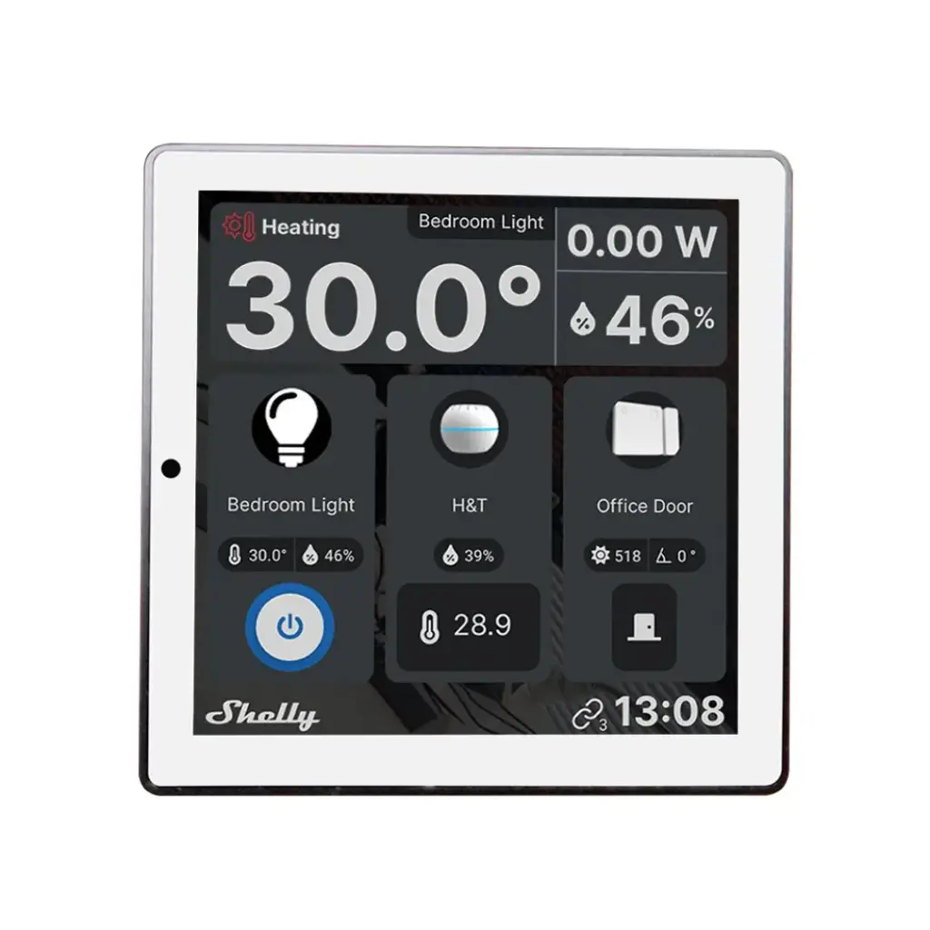 Shelly Touch Screen Wall Display and Shelly H&T (White)