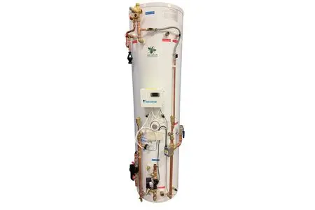 R-32 Slimline Pre-Plumbed Cylinder, 150L Stainless Steel | Daikin
