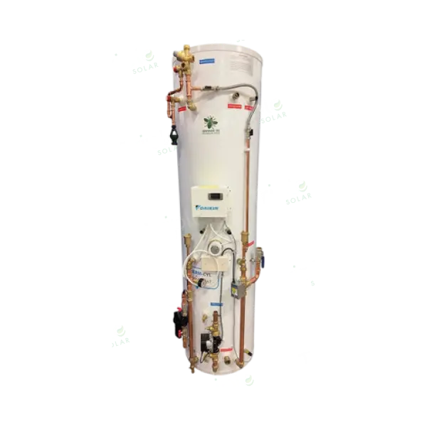 R-32 Slimline Pre-Plumbed Cylinder, 180L Stainless Steel | Daikin