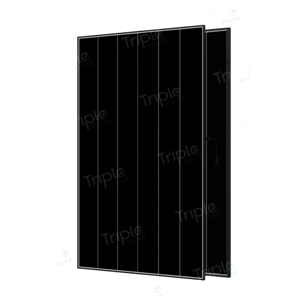 AIKO-A550-MCE60DW Gen3 black frame dual glass solar panel