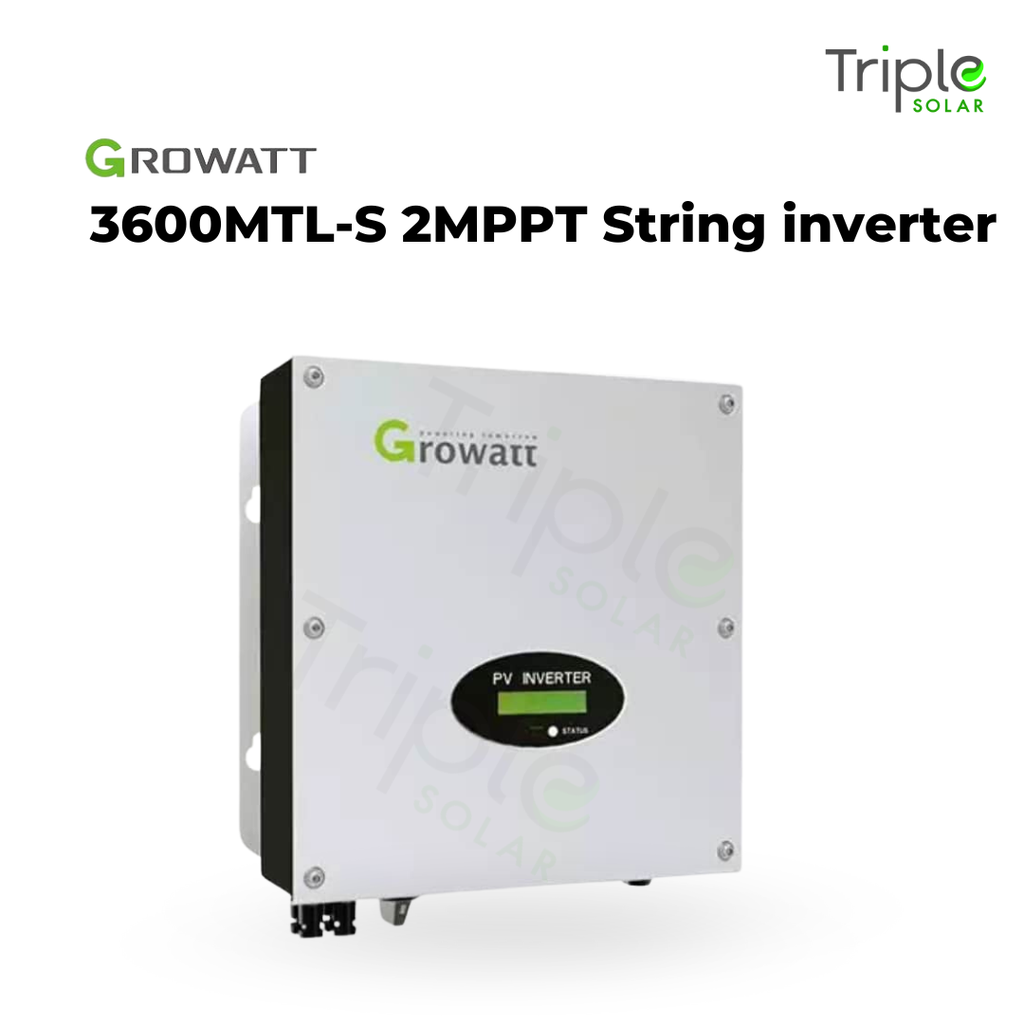 Growatt 3.6Kw single phase Dual MPPT Strings Inverter