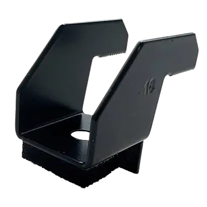 S4 Single clamp  BLACKwith EPDM (H30) (ART2630)
